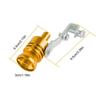 Universal Car Turbo Sound Whistle Muffler Exhaust Pipe Whistle Fake Simulator Whistle Auto Replacement Parts Car Styling