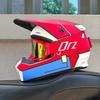 ORZ Full Face Off-road Motorcycle Helmet with Goggles Off-road ATV Mountain Bike Racing Helmet DOT Approved Casco Moto