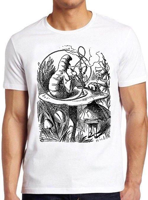 The Caterpillar Parody Alice In Wonderland Psychedelic Gift Tee T Shirt M441
