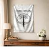 Lord Rings Boho Wall Tapestry Nordic Minimal Designed for Living Room Bedroom Reading Corner All Season Exotic Pattern Perfect Gift for Dorm Roommate