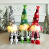 1/3 Stück Zwerg Langbeinpuppen LED-Licht Weihnachts-Elf Spielzeug für Weihnachtsbaum Tür Wandbehang Deko Feiertagsanhänger mit Batteriefach