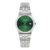 CASIO Cheap Casio Chip Casio and Silver and Watch, Unisex, Men's Women's, Quartz, Metal, Green, MTP-B145D-3A [Used]