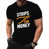 Strips For Money Work Tee Funny Electrician Wire Stripper Shirt