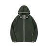 Men's Double-Sided Fleece Hoodie Autumn and Winter Warm Windbreaks Zipper Jackets for Men