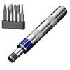 Impact Screwdriver Kit Detachable Head Reversible Direction For Auto Repair And DIY Steel Construction