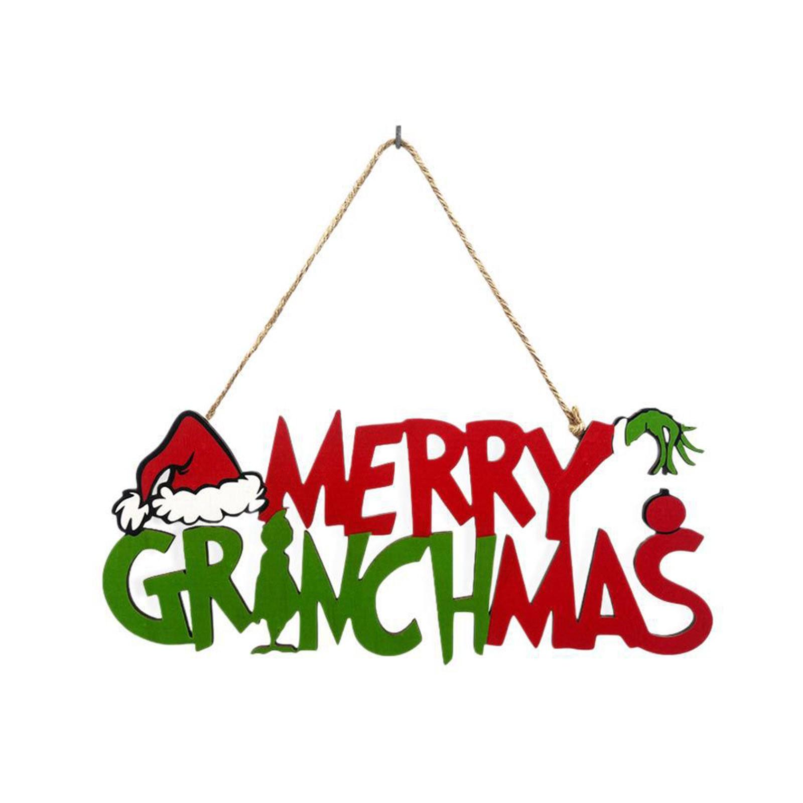 

Рождественские деревянные бирки, елочные украшения, праздничные украшения One Size