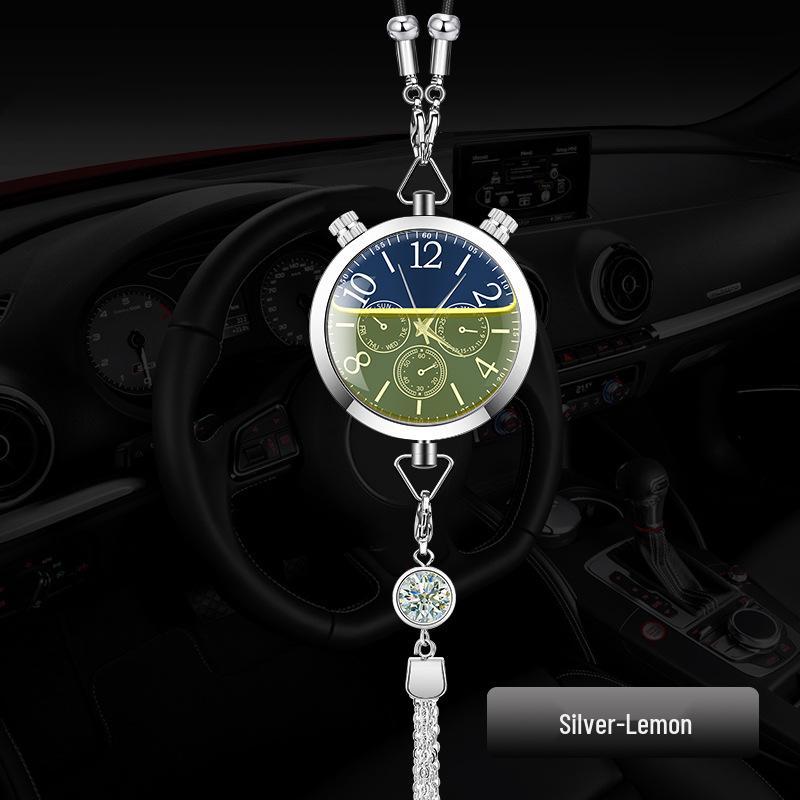 Hanging Car Air Freshener Pendant - Essential Oil Aromatherapy Deodorizer with Long-lasting Light Fragrance for Car Interior Decoration