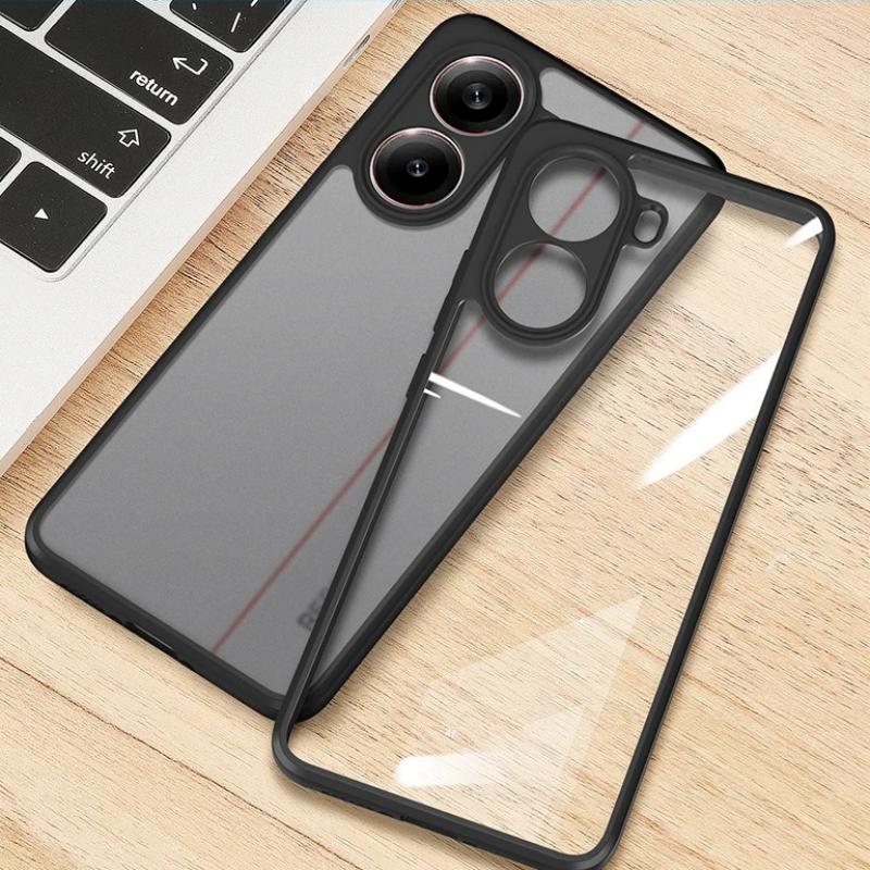 For OnePlus Nord CE5 Case OnePlus Nord CE5 Funda Coque Matte Transparent PC Shockproof TPU Clear Back Cover OnePlus Nord CE5