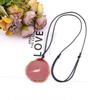 Natural Agate Sheet Rough Stone Pendant Irregular Agate Rough Stone Necklace Pendant Colored Natural Stone Sweater Chain