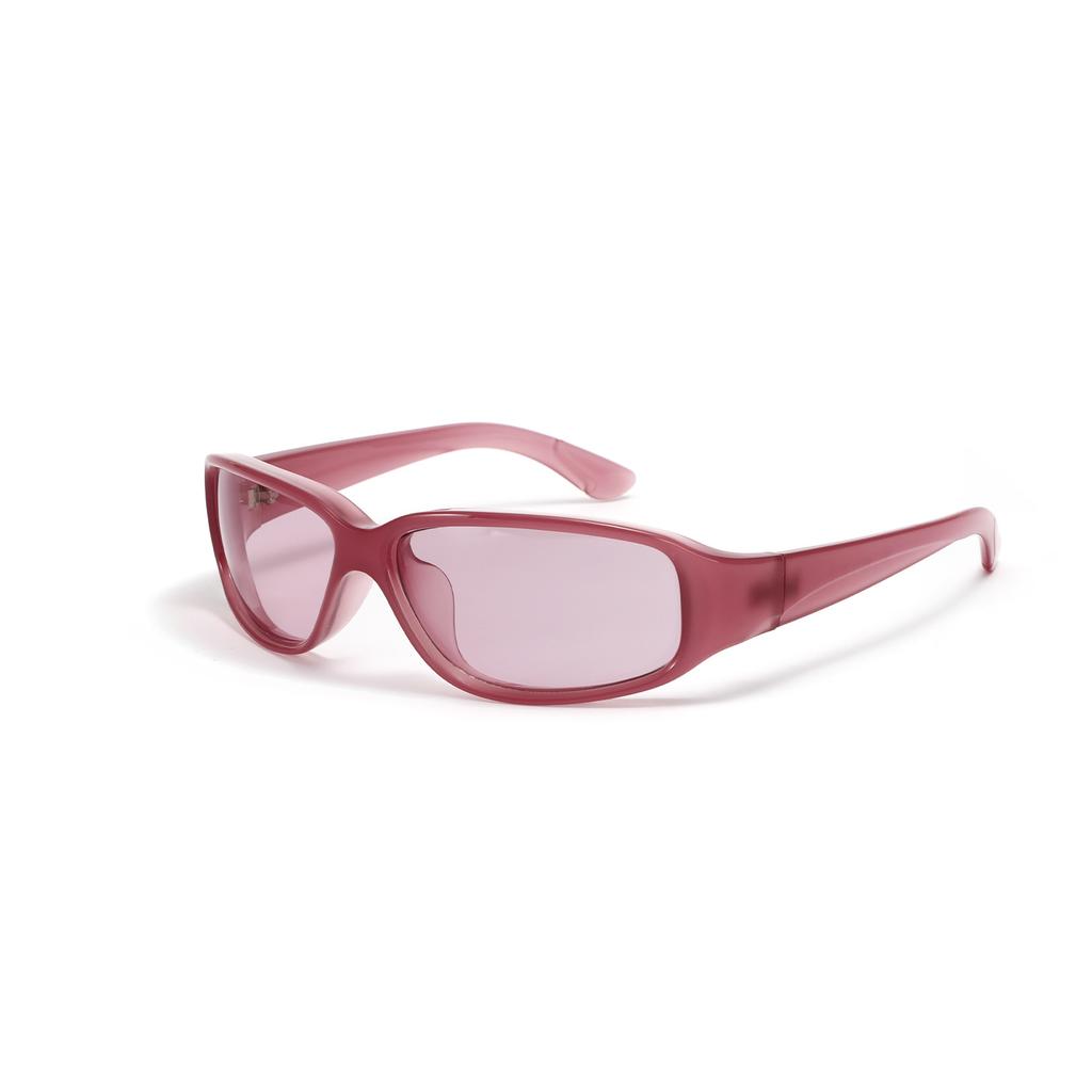 Square Glasses Rectangle Colorful Sunglasses Men'S Personality Trend Future Style Sunglasses Women