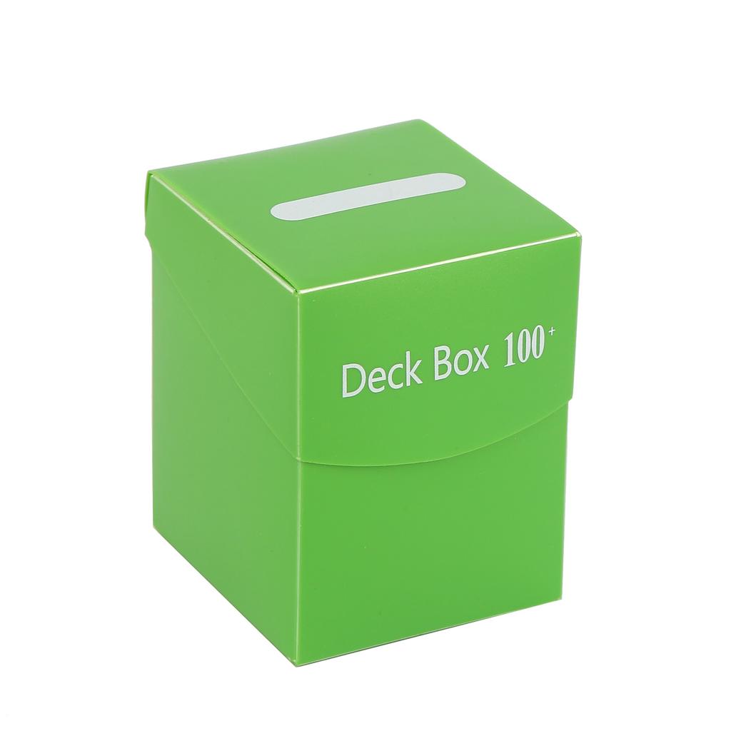 Deck Trading Cards Box for 100+ Game Baseball Card Storage Box Playing Card Carrying Case for Family Party Games Supplies