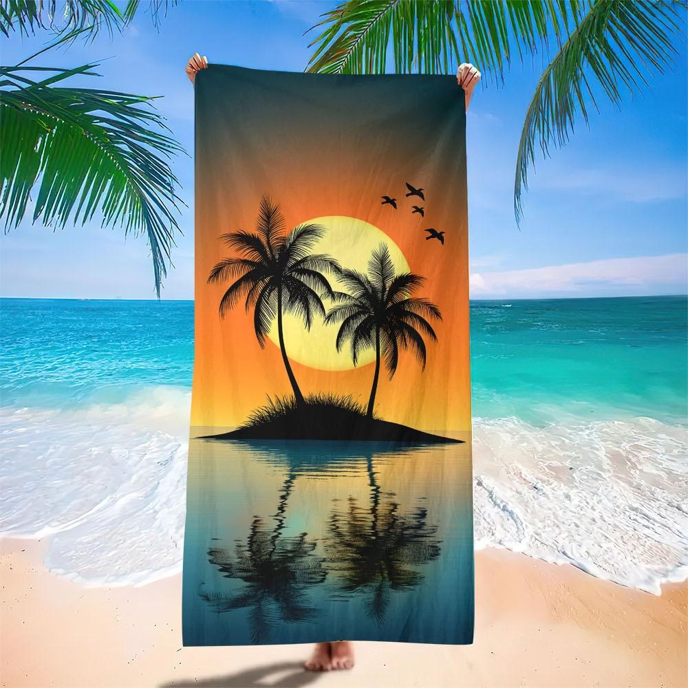Starry Night Mandala Turtle Beach Towel Galaxy Print Quick Dry Towel for Teens Girls
