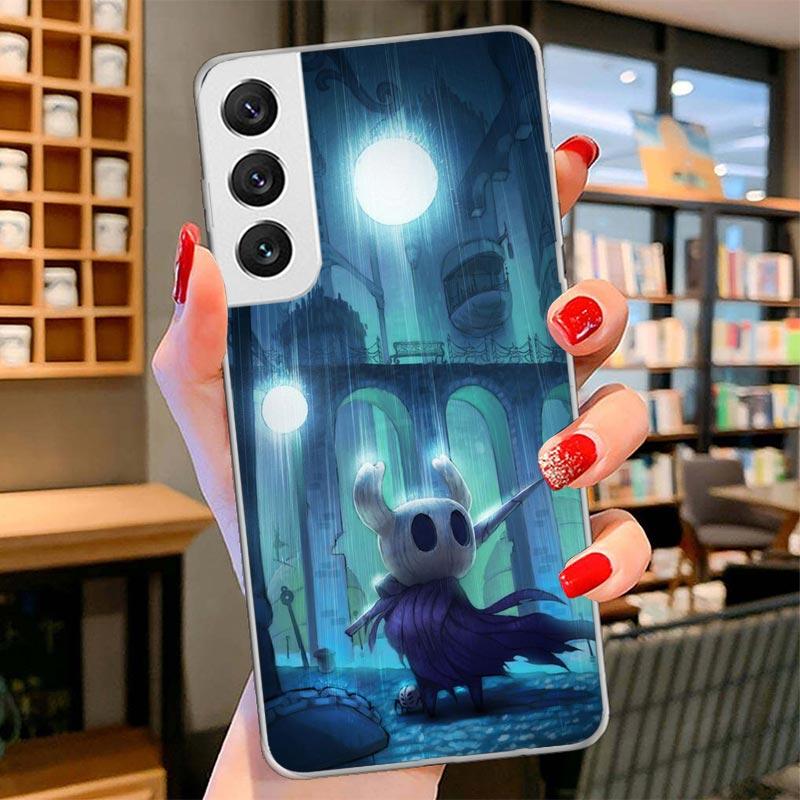 Hollow Knight Cartoon Cover Phone Case For Samsung Galaxy S26 S25 Edge S24 Ultra S23 S22 Plus S21 S20 FE Soft Fundas Shell Galax