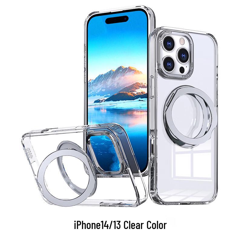 CAXITON Magsafe Transparent Magnetic Phone Case