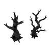 2pcs 3D Printed Reptile Cave Hollow Out Aquarium Decorations Jumping Spiders Climb Trees  Tara Crab