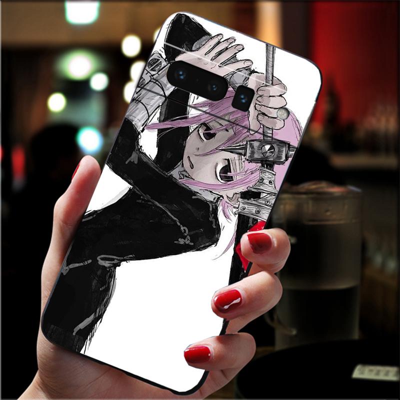 For Google Pixel 10 9 Pro XL Silicone Phone Soft Case For Google Pixel 9A 8A 7A 6A 5 Soul Eater Crona Cover Shell