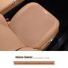Leopard 5 All-Season Perforated Seat Cover: Full Coverage, Thin Cushion