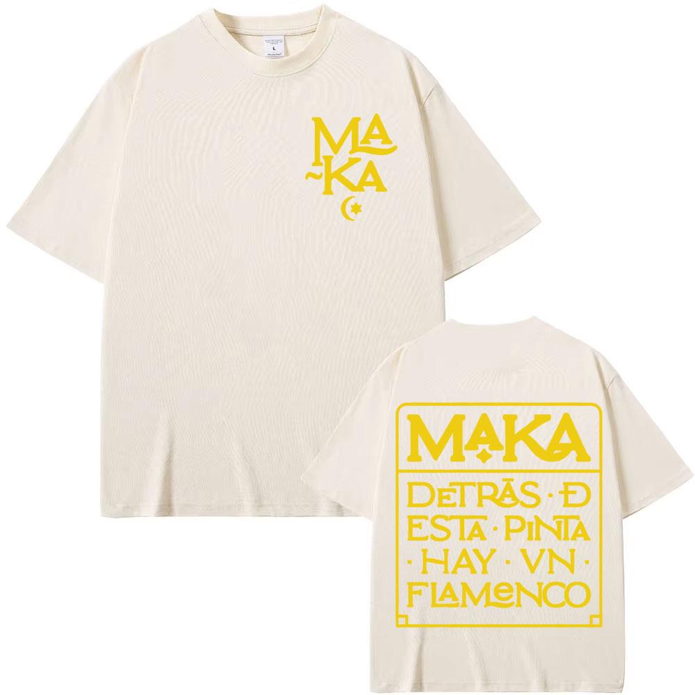 Graphical T-shirt By Rapper Maka Detras Highlights Hay Vn Flamenco Men's and Women's T-Shirts, Casual Cotton Short Sleeves
