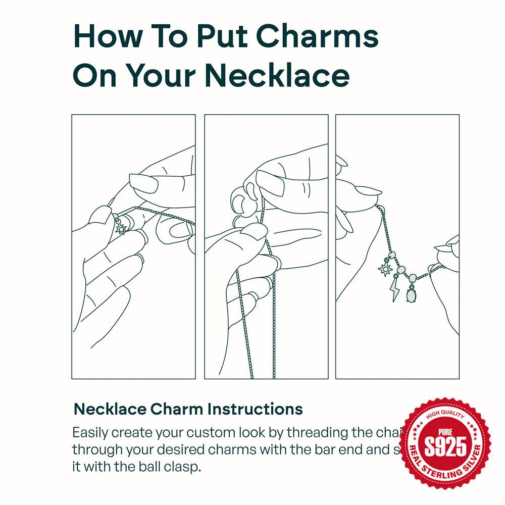 Removable Adjustable Diy Accessories Horseshoe Love Zircon Necklace Female Geometric Zircon Simple Clavicle Chain