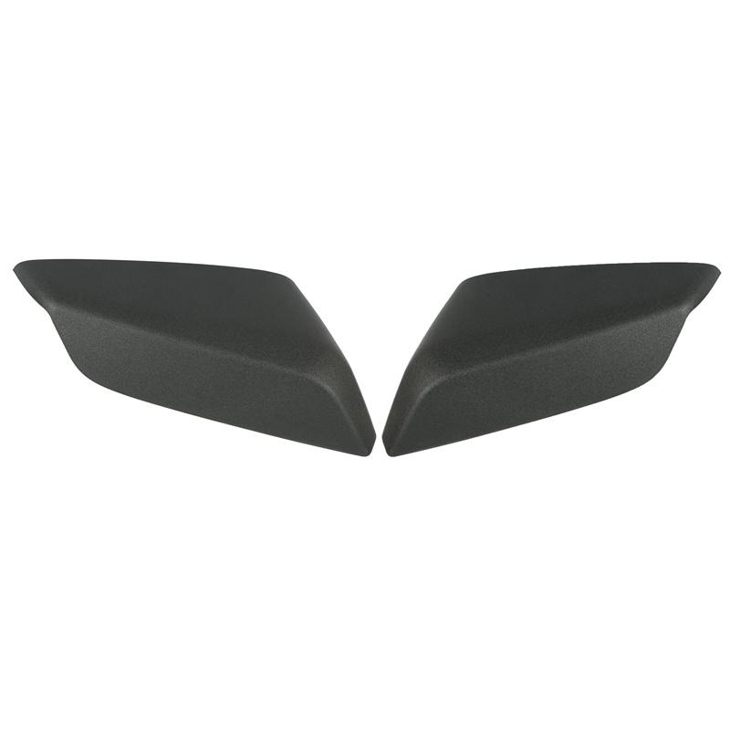 Front Bumper Fog Light Hole Cover Caps Replacement for Chevrolet Malibu 2016-2022 Car Exterior Refit Textured Black Waterproof ABS Trim