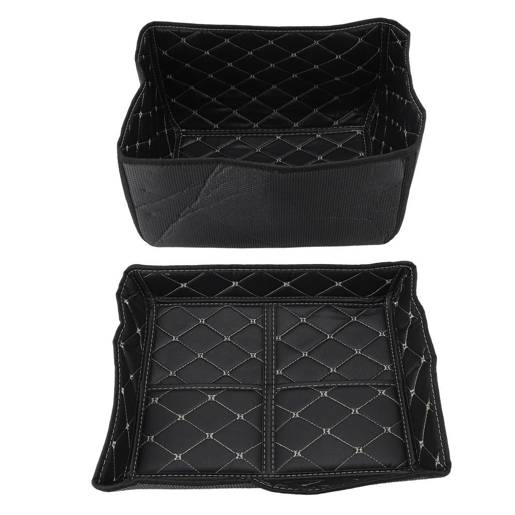 45L Motorcycle Top Box Liner PU Leather Motorcycle Tail Case Liner Rear Luggage Box Inner Protector Lining