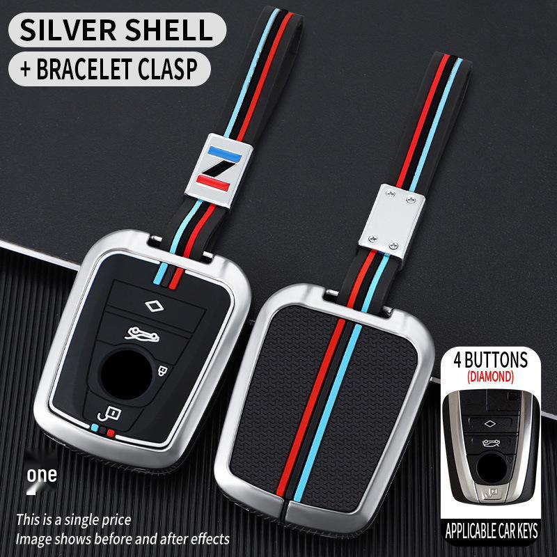 BMW I3/i8 2023 Metal Key Cover - New Energy Electric Vehicle Key Case