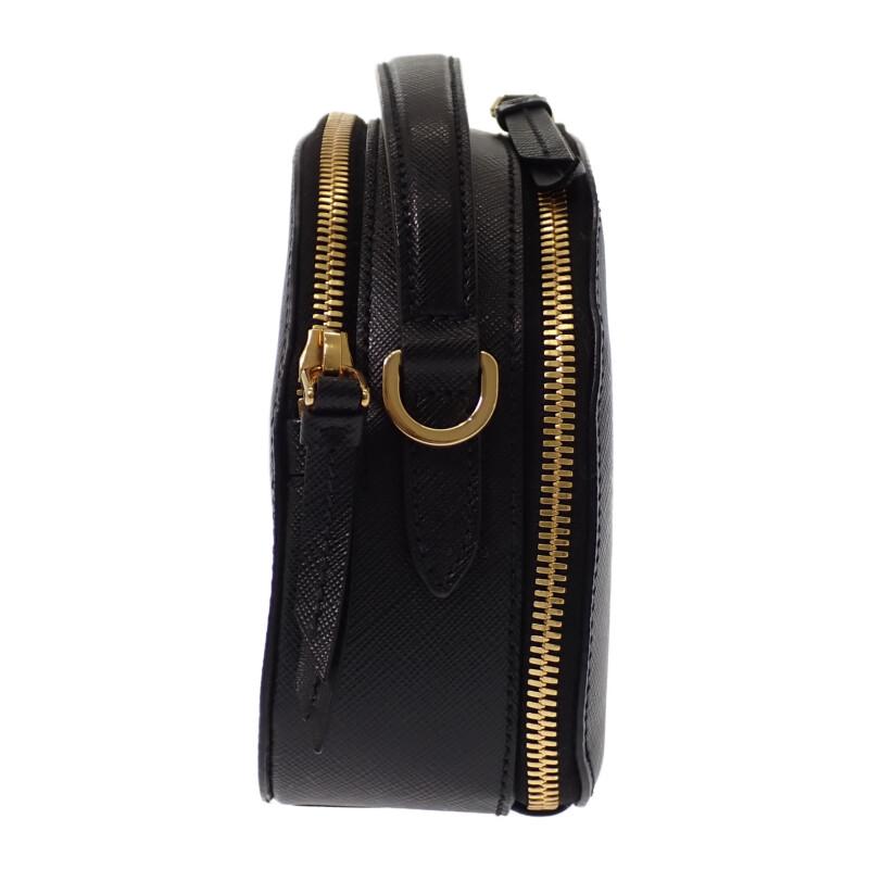PRADA  1BH123 Shoulder Bag NERO/black Safiano Women