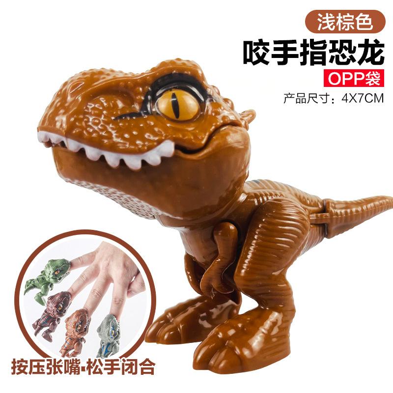 Biting Finger Dinosaur Toy The Same Children'S Hand Biting Dinosaur Toy New Strange Model