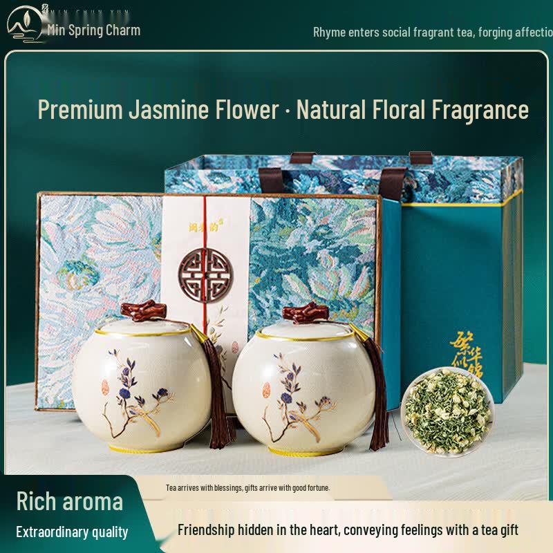 Min Chun Yun Premium Jasmine Tea Gift Box