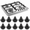 10PCS Pack 4.5mm Diameter Panel Hole Plugs Shock Absorbing Cookware Accessories  Camper Cookware