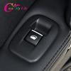 ABS Chrome Car Window Switch Decorative Sequins Lifter Dedicated Sticker for Peugeot 2008 208 2014 - 2017