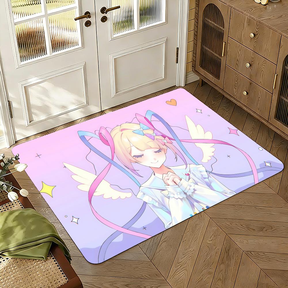 Needy Streamer Overload Floor Mat Floor Mat Soft Flannel Non-Slip Door  Rug for Living Room