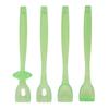 4pcs Tongue Muscle Trainer Lateralization Lifting Oral Muscle Exerciser for Language Disorders with 