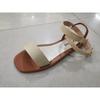 Large Size Women Ankle Wrap Ladies Outside Buckle Sandals