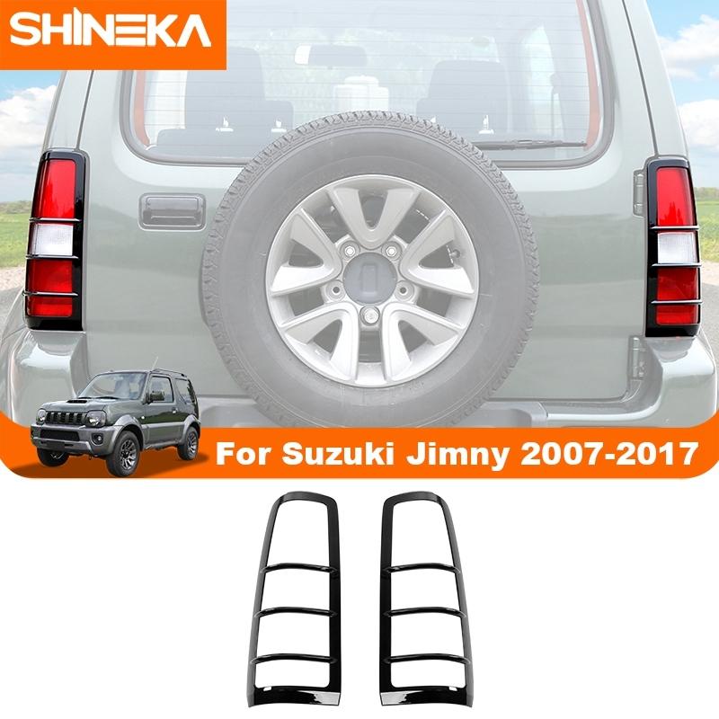 

SHINEKA автомобильный задний фонарь, декоративная крышка, защита заднего фонаря, наклейка, подходит для Suzuki Jimny 2007 Up, внешние аксессуары