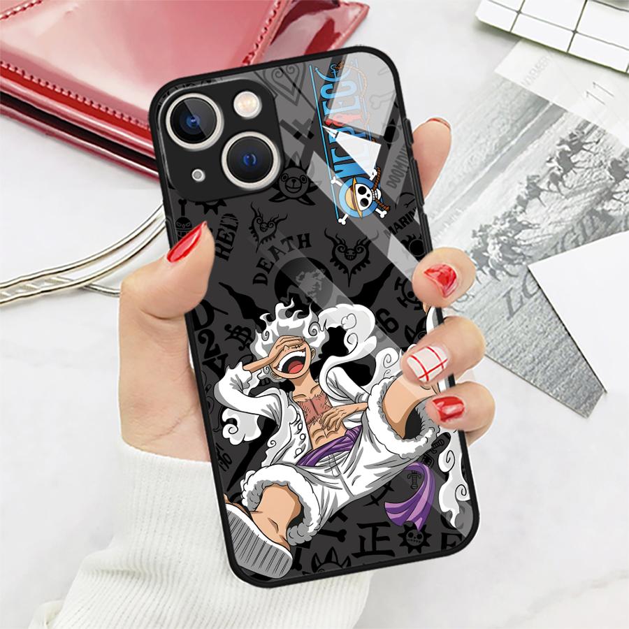 

OneS P-ieceS GearS 5 Case for iPhone 17 Pro Max 8 Air 15 Plus 16 13 XR 14 11 12 Glass Phone Cover iPhone 12