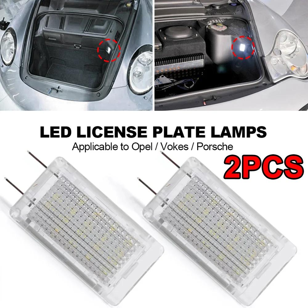 1/2X LED Trunk Compartment Interior Light For Opel Astra E F G H Agila Omega Corsa C Vectra Insignia Convertible Glove Box Lamp