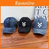 Baseball Cap With Embroidered Letters For Summer Casual Wear