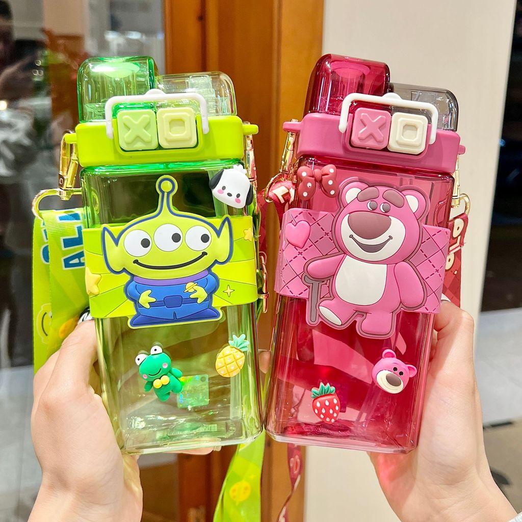 Sanrio My Melody Tritan Kids Water Bottle With Straw And One Click Lid For School Use