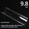 Zackoo 30cm Cake Roll Shaping U-shaped Mold Thickened Transparent Acrylic Swiss Roll Refrigerated Retainer Pastry Baking Tool