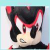 Timeless Design Sonic The Hedgehog Plush Doll Shadow Sonic Soft Toy 10 Inches Black Gift