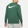 Stussy X Nike Printed Round Neck Long Sleeve T-Shirt Unisex Tops Green DD3345-341