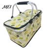 Waterproof Picnic Bag Insulated Bag, Foldable Thermal Lunch Basket for Outdoor, Heavy Cooler Duty Aluminum Foil Food, Camping Accessory Durable
