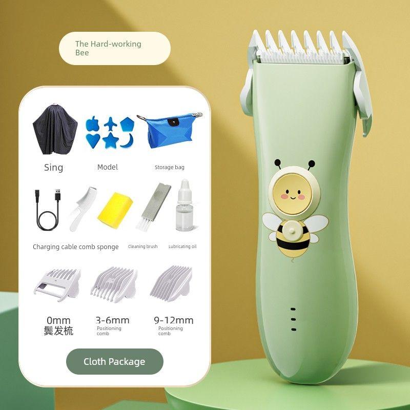 

Oaks Baby Hair Clipper for Shaving Hair, Electric Clipper for Toddlers, Baby Hair Cutting Tool for Cutting Fetal Hair 330 Cute Little Bee + Scarf + Model + Bag