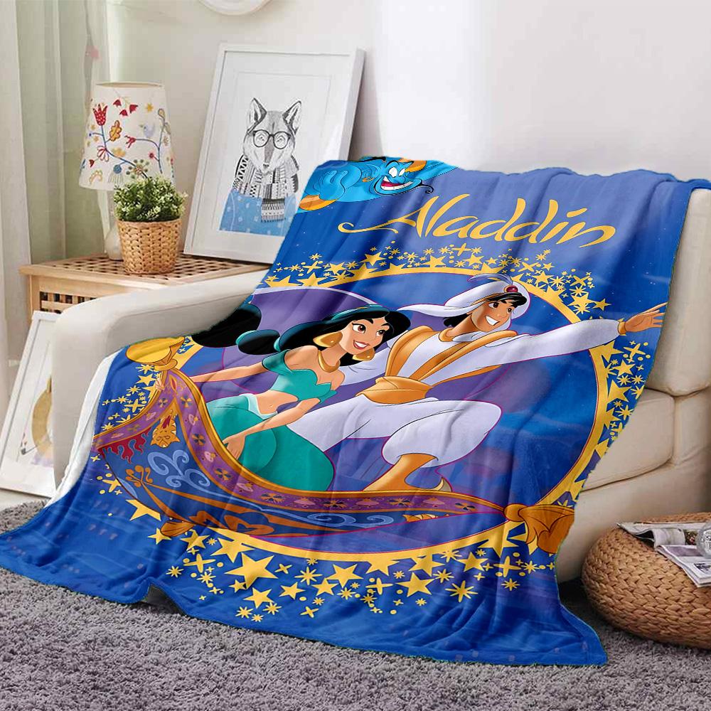 1pc Magic Carpet Ride Adventure flannel Blanket for Super Soft Cute Comfort Blanket for Travel Bedding Couch Sofa Blanket Y73021