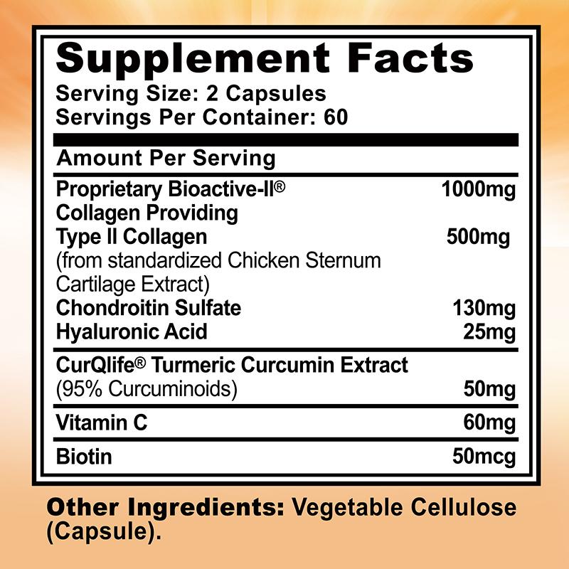 Pslalae - Collagen & Curcumin Complex Capsules - Joint Health