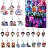 KPOP Demon Hunters Girl Group Christmas Countdown Advent Calendar Blind Box Acrylic Keychain Pendant Car Decoration Trendy Toy