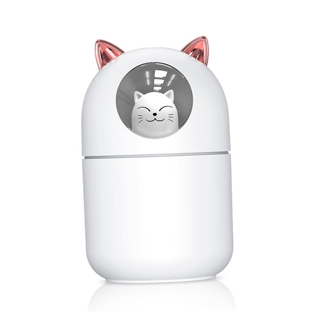 Humidifier Noiseless Portable USB Humidifier With Color LED Light for Offices Bedrooms Car