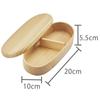 Alphax Bento Box, Magewappa, 470ml, Wooden, Hinoki, Slim, Oval, AP-913283