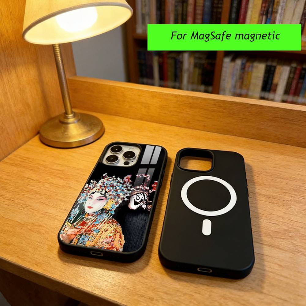 Farewell My Concubine Phone Case For iPhone17,16,15,14,13,12,11 Plus,Pro Magnetic with Magsafe Wireless Charging iPhone16PROMAX